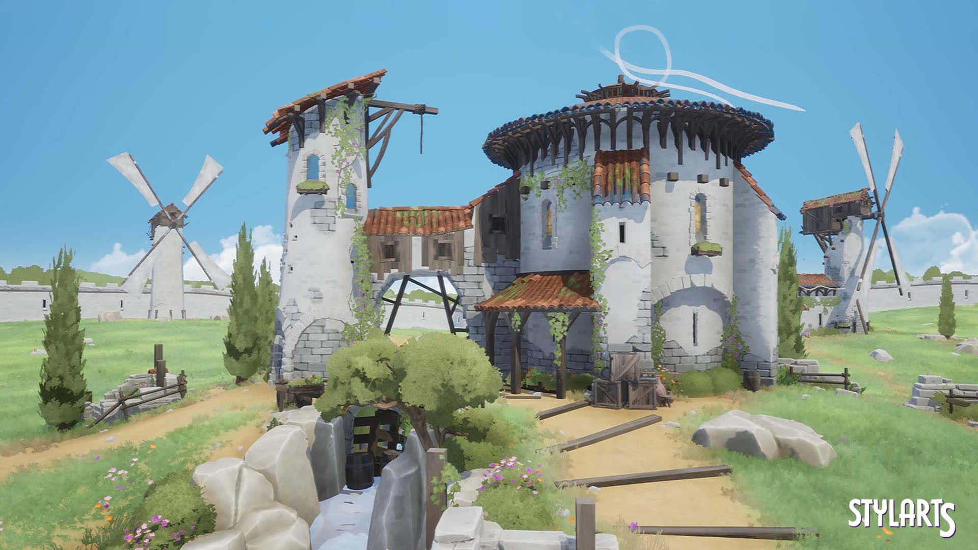 Stylized Fantasy Provencal