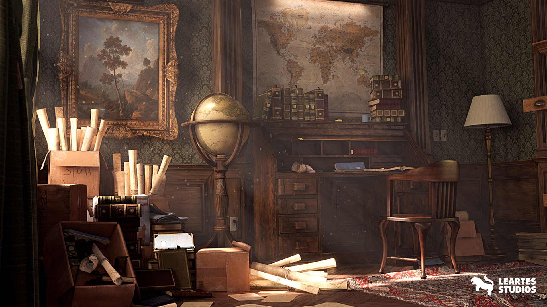 Victorian Interior Environment