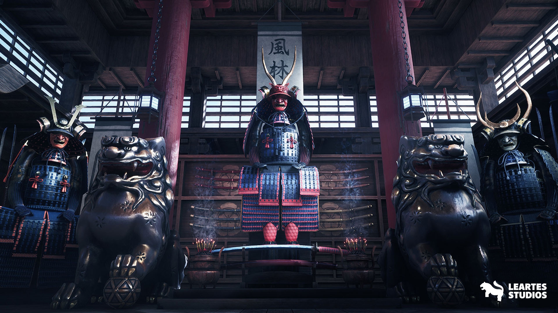 Feudal Japan Warroom Environment