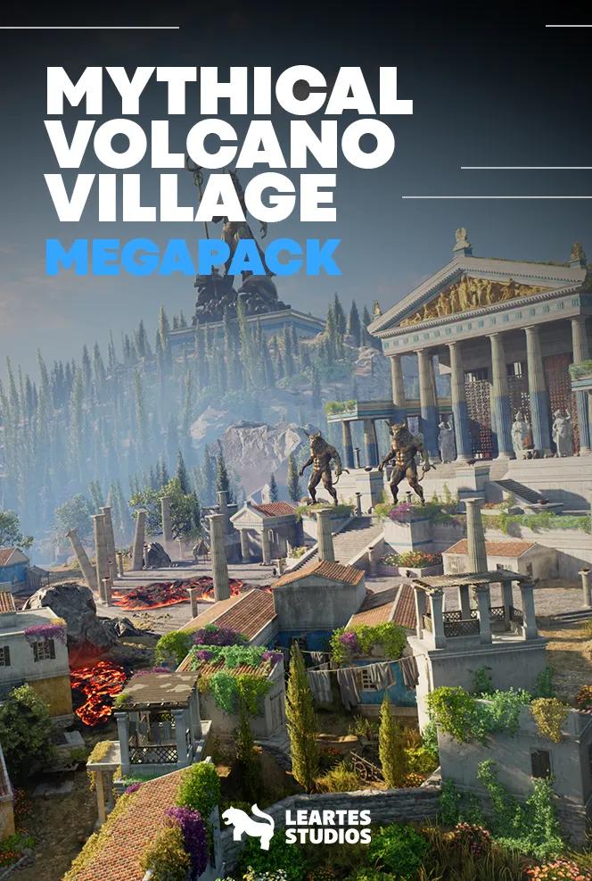 MYTHICAL VOLCANO VILLAGE MEGAPACK