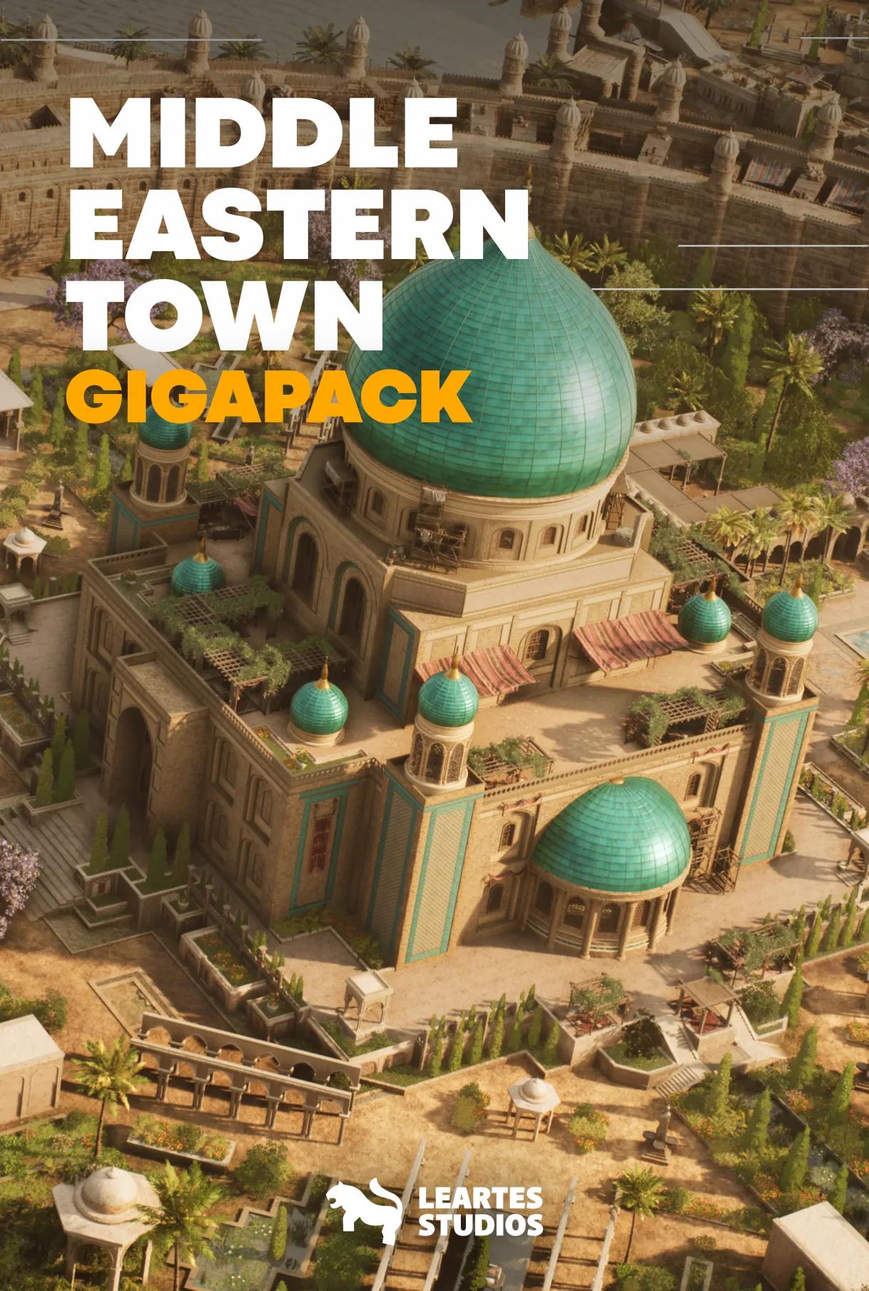 MIDDLE EASTERN TOWN MEGAPACK