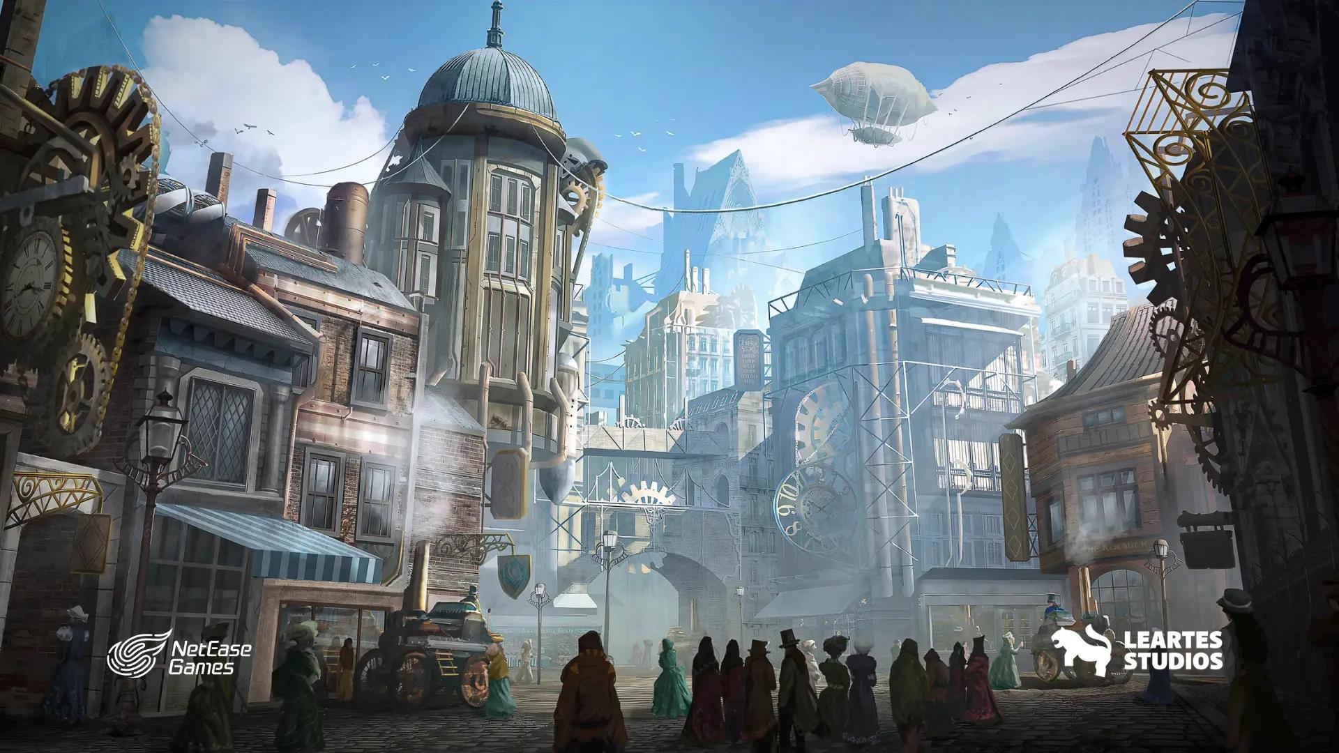 Steampunk City