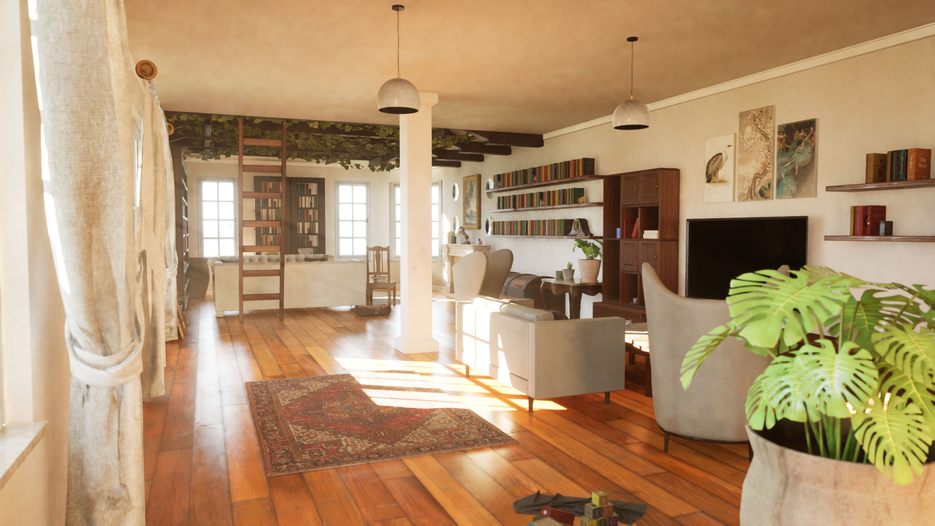 English Cottage Interior