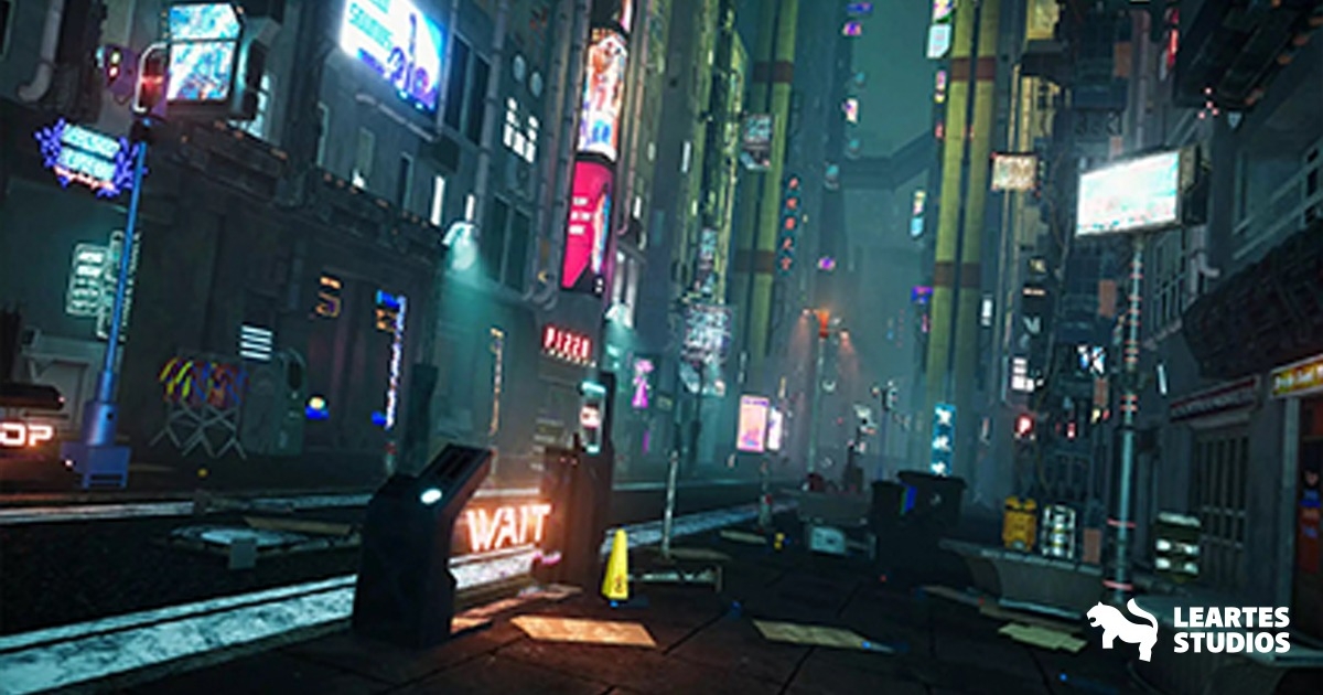 Cyberpunk Environment Megapack